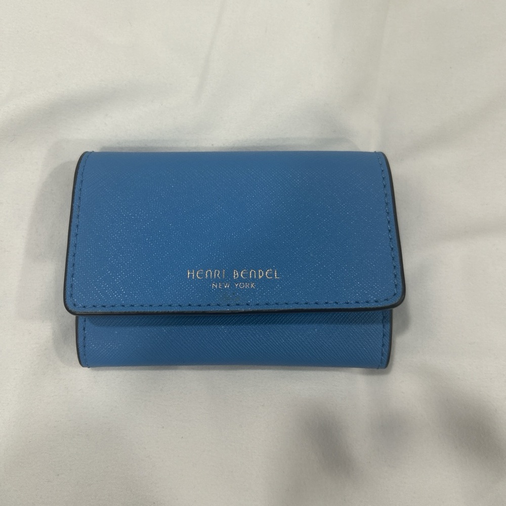 Henri Bendel Vibrant Blue Wallet